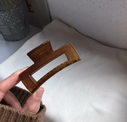 Stor hårklemme i flere farger - Bilde 3