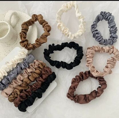 Små scrunchies -  6 pk - Bilde 2