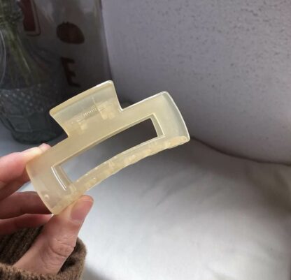 Stor hårklemme i flere farger - Bilde 4