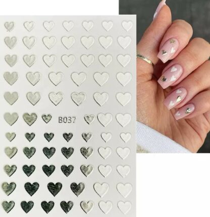 Nail art stickers - Heart - Bilde 2