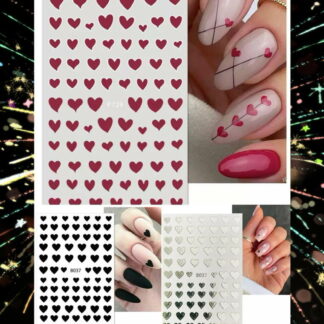 Nail art stickers - Heart