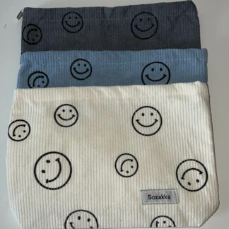 Smiley Toalettmappe 26x16x5 cm