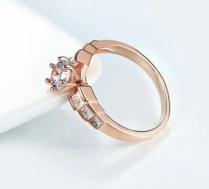 Fairytale - Gullforgylt ring med cubic zirconia - Bilde 2