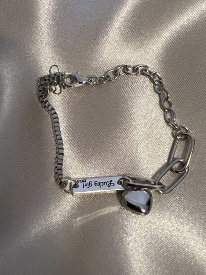 Lucky Girl - Armbånd med charms - Bilde 3