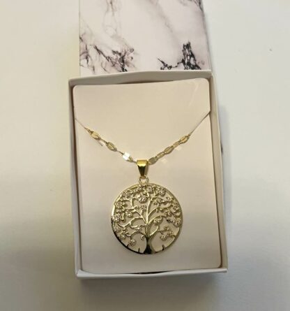 Tree of Life  - Kjede og anheng med Cubic zirconia stener - Bilde 3
