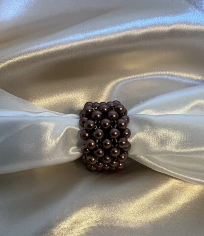 Bred elegant perlestrikk - Bilde 5