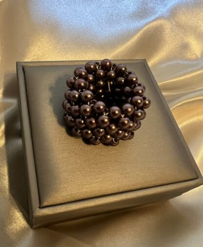 Bred elegant perlestrikk - Bilde 3