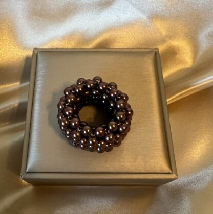 Bred elegant perlestrikk - Bilde 4