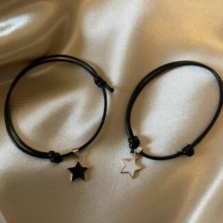 Armbånd med stjerne - 2 pk
