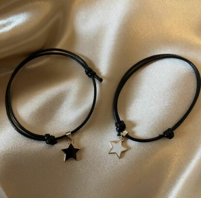Armbånd med stjerne - 2 pk