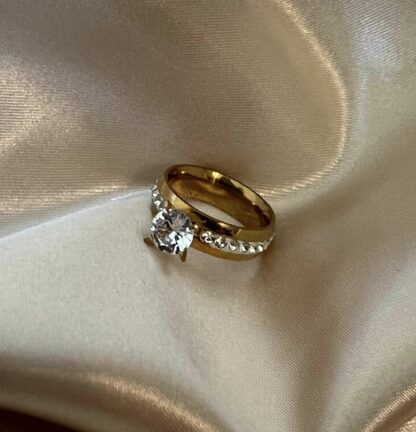 Ragnarok - Ring i stainless steel og zirconia - Bilde 4
