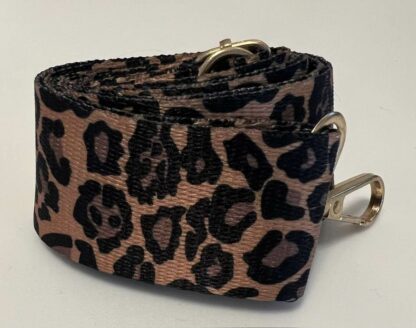 Veskestropp Leopard - Justèrbar skulderreim 120 cm