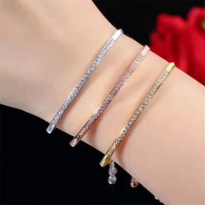 Cross border bracelet - Armbånd med Rhinestones - Bilde 3