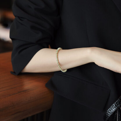 Gaia - Solid armbånd i twisted design - Bilde 4