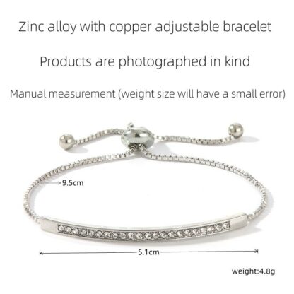 Cross border bracelet - Armbånd med Rhinestones - Bilde 7